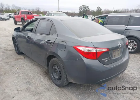 2016 Toyota Corolla L из США, поврежденный, VIN 2T1BURHE6GC715284